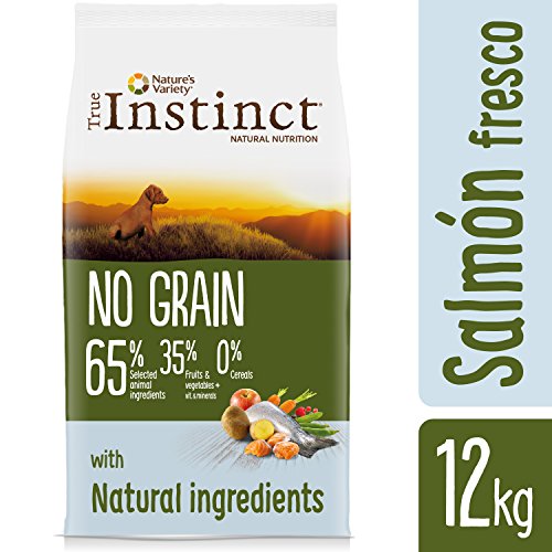 True Instinct No Grain Medium-Maxi Pienso para Perro Junior con Salmón - 12 kg