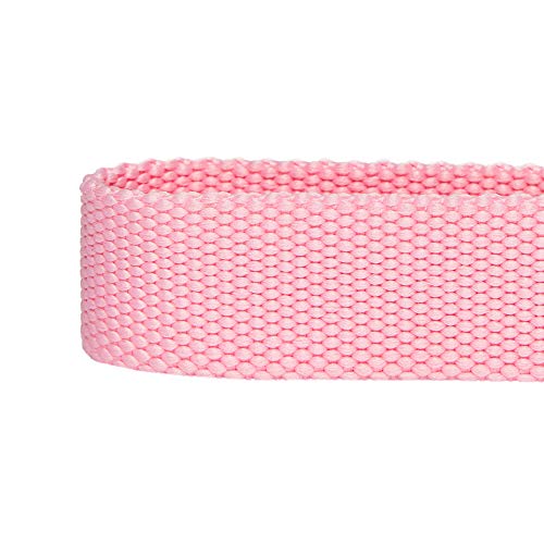Umi. Essential Classic - Collar para perros S, cuello 30-40 cm, collares ajustables para perros (rosa)