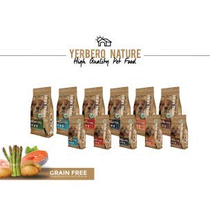 YERBERO Nature Grain Free de Cordero Comida SIN Cereales para Perros 2,5kg