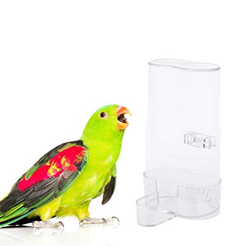 Yyooo Automatic Pet Bird Feeder Papagayo Bebedores Clip de Suministro de Agua Jaula Accesorios