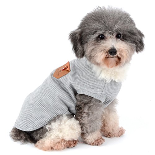 Zunea - Camisas para perros pequeños, camiseta sin mangas