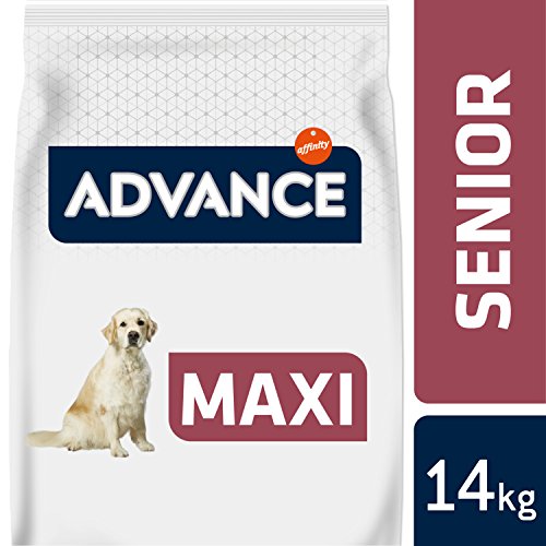 Advance Maxi Pienso para Perros Senior De Razas Grandes-12 Kg, 14 kg