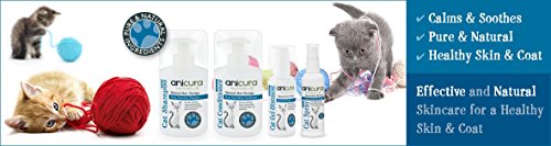 Anicura Natural Pet Solutions | Spray For Cats | Calms & Soothes Skin | Non Greasy & Sinks Into Skin Quickly | Safe If Ingested | For Dry & Itchy Skin, Eczema, Dermatitis & Skin Allergies | 100ml