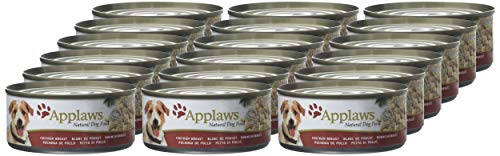 Applaws - Lata de arroz para Perros y gallinas (Paquete de 156g, 18 Unidades)