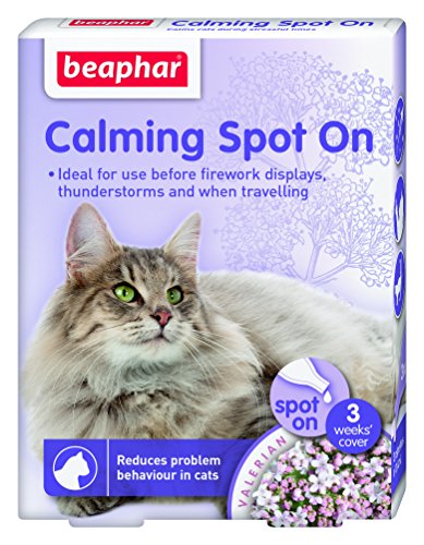 Beaphar Pipetas Calming Spot On para Gatos, 3 Unidades