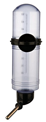 Botella bebedero con tornillo fijador, 500 ml, 1 unidad, color surtido