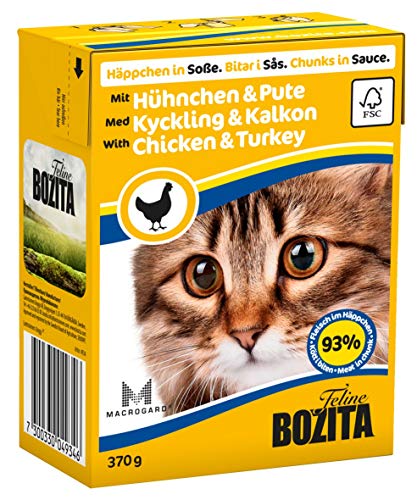 Bozita Bozita HÄPPCHEN - Nassfutter con Tapa (377 g, para Katzen)