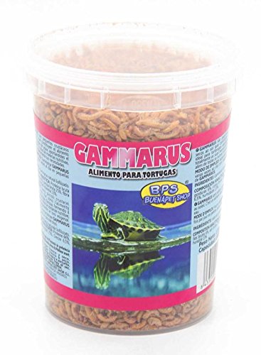 BPS Alimento Comida Gammarus para Tortugas Turtle Terrapin Food 5 Diferentes Modelos para Elegir (Gammarus Alimento 1200ml) BPS-04060