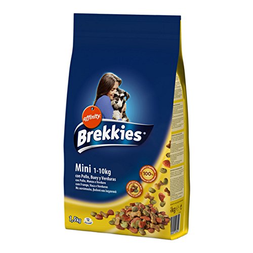 Brekkies Pienso para Perros Mini con Pollo - 1500 gr