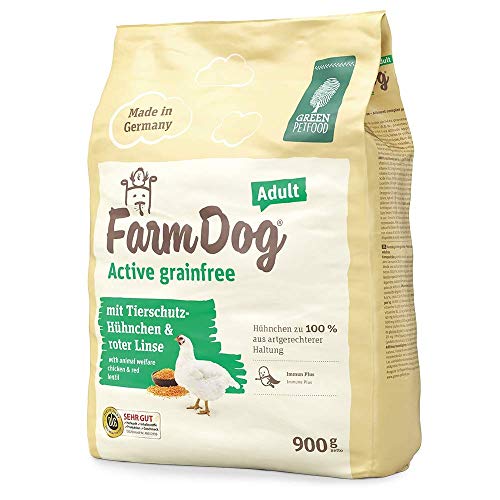 Green Petfood Farmdog Active grainfree - Pasta de peluquería (10 kg)