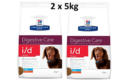 Hills Prescription Diet i/d Stress Mini: 2 x 5 kg Digestive Care Comida para Perros con Pollo