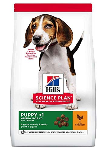 Hills Science Plan Canine Puppy Medium Pollo 2.5Kg 2500 g
