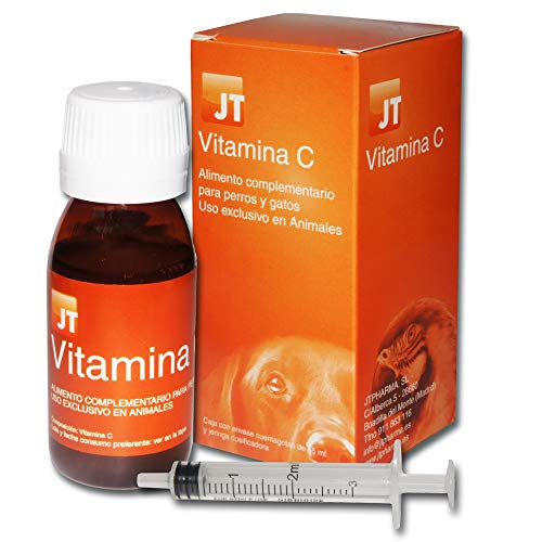 JTPharma - Vitamina C para perros y gatos, 55 ml
