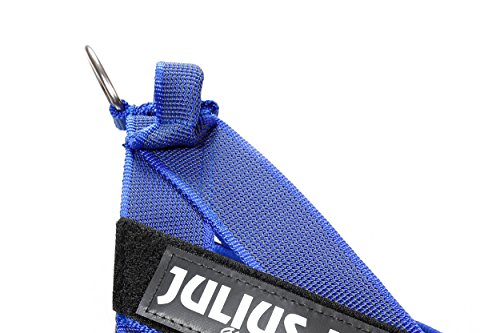Julius-K9 Color & Gray Arnés De Correa De IDC, Tamaño: 0, Azul-Gris