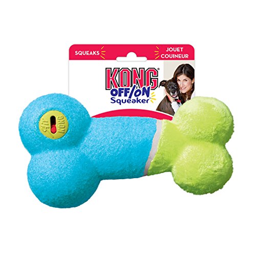 KONG 0035585273105 - Off/on Squeaker Bone Small