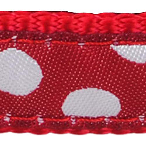 Red Dingo GmbH  Spots - Collar para perro , Rojo, S