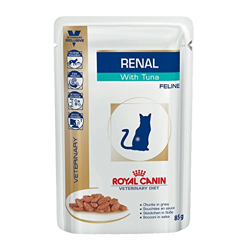 ROYAL CANIN Renal Feline Tuna Comida para Gatos - Paquete de 12 x 85 gr - Total: 1020 gr