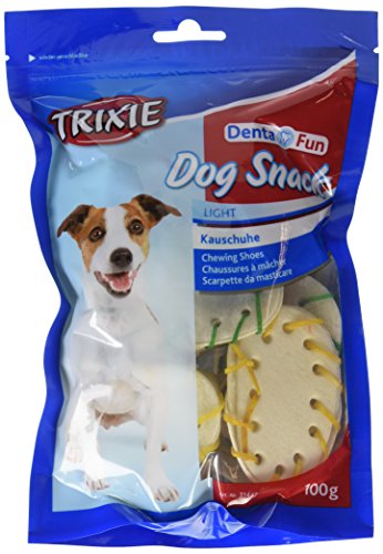 Trixie Denta Fun Dog Snack, Zapatitos, 10 uds, 100 g