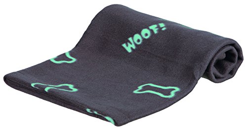Trixie Manta para Perros Mascotas - Manta Sofa Suave Manta para Mascotas Perros Gatos Cálida Protección Manta Beany 100×70 cm Taupe