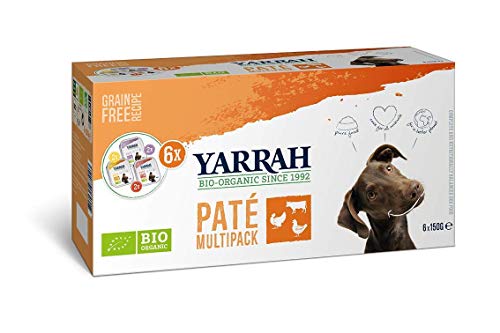 Yarrah Organic Dog Pate Multi-Pack