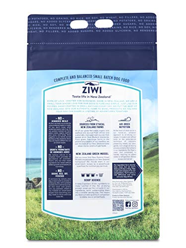 Ziwi Peak Alimento Deshidratado para Perro, Sabor Caballa y Cordero - 1 Kg