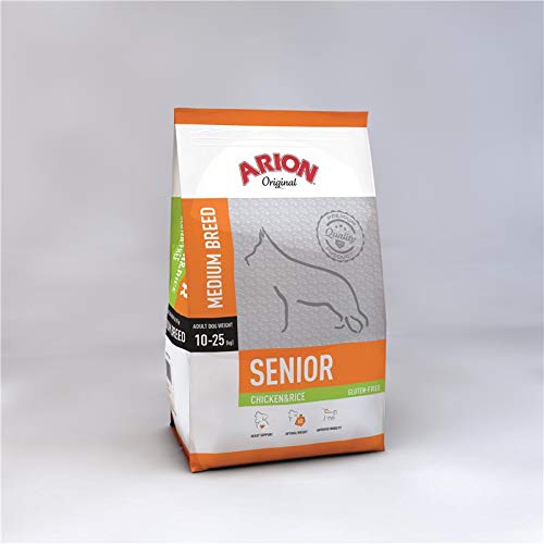 Arion Adult Medium Senior Chicken & Rice Comida para Perros - 12000 gr