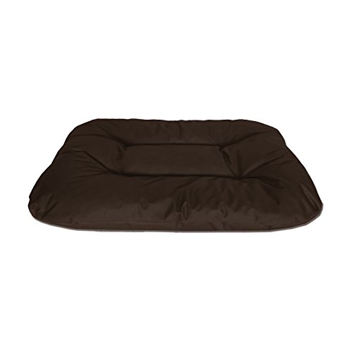BedDog® Rex marrón XXL Aprox. 120x100x14cm colchón para Perro, 9 Colores, Cama, sofá, Cesta para Perro