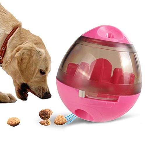BOENTA Mordedor Perro Juguete para Mascotas Pelotas Chuckit para Perros Suministros para Mascotas Pelota de Perro para Perros medianos Grandes Pink