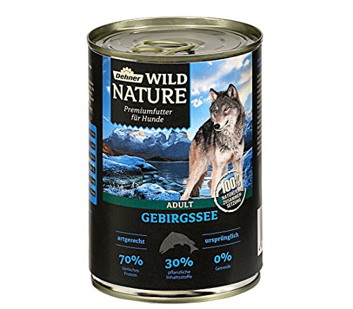 Dehner Wild Nature - Comida para Perros Adultos, mar de montaña