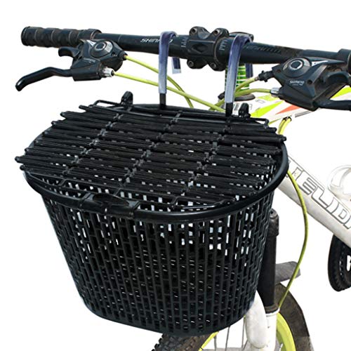 Hyx Plegable Trasera de Bicicletas Cesta de Malla de plástico Plegable Bolso Colgante de Bicicletas Mountain Bike Accesorios Carrier -5 Color Opcional (Color : A)