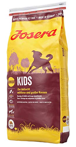 JOSERA Alimento Seco Para Perros : Comida Para Perros Pienso Alimento Seco Saludable Galletas Proteína Saco Perro Kids  15 kg