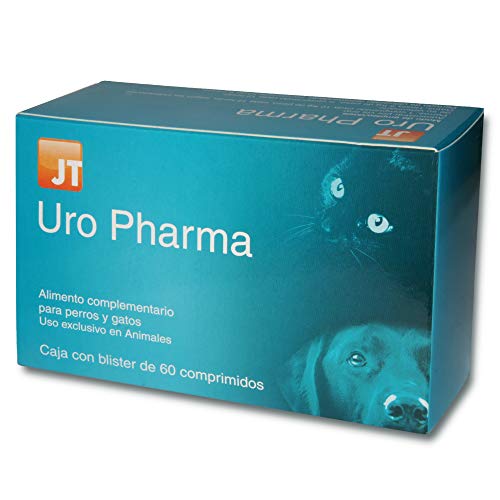 JTPharma Uro Pharma - Alimento Complementario para Mascotas, 60 Comprimidos