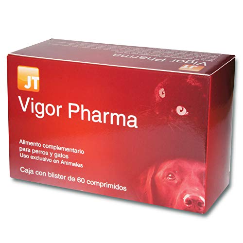 JTPharma Vigor Pharma - Alimento Complementario para Mascotas, 60 Comprimidos