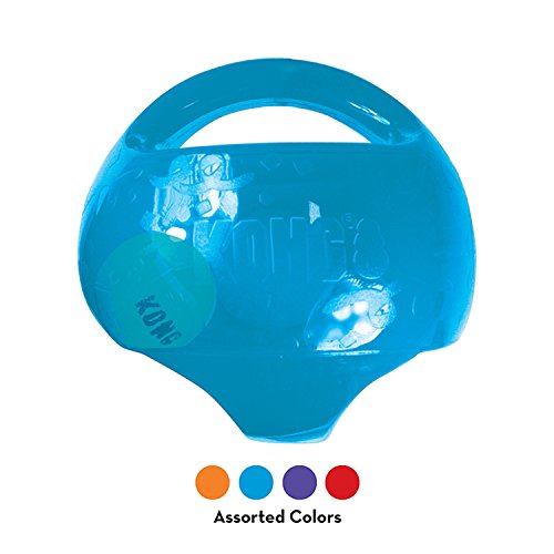 KONG - Jumbler Ball - Juguete con pelota de tenis - Para Perros Grandes/Extragrandes (varios colores)