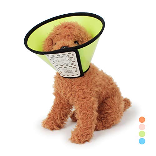POPETPOP Conos de Recuperación para Mascotas, Collarines para Curar Heridas, Collar Isabelino para Perros y Gatos - Tamaño 6 (Color al Azar)