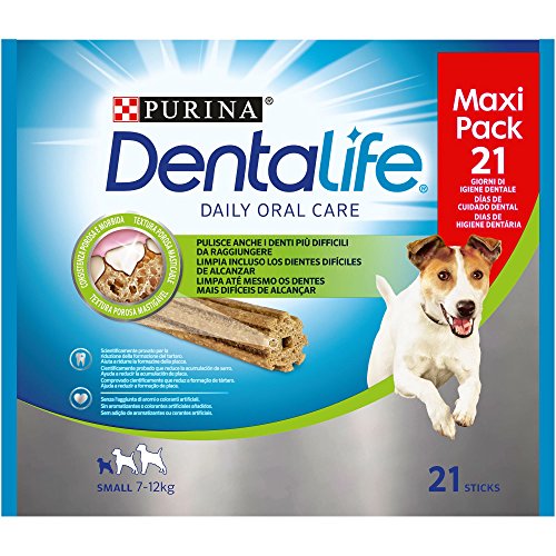 Purina Dentalife, Golosina Dental para Perro Pequeño,  4 x 345 g
