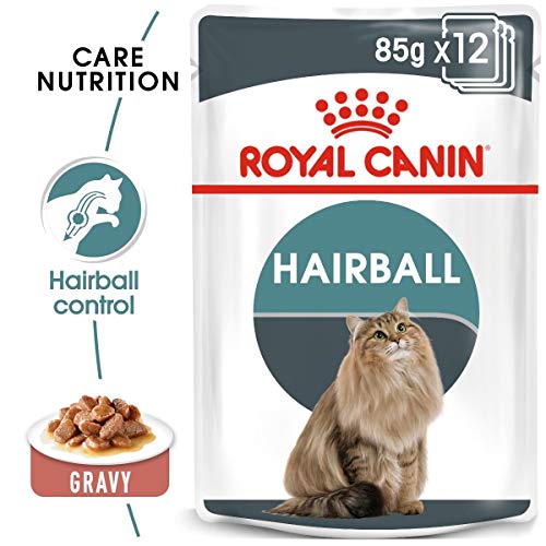 Royal Canin Comida para Gatos Hairball Care, 12 x 85 g