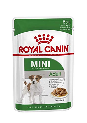 Royal Canin Mini Adulto Wet Salsa 85gr (Pack 12x85gr)