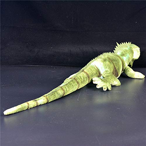 shenlanyu Juguete de Peluche 66cm Real Life Lizard Plush Toy Realistic Stuffed Wild Animal Toy Realista Green Lizard Toy Regalos para Niños