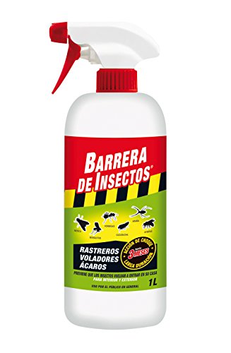 Compo 2036302011 Barrera Insecticida para Insectos Rastreros y voladores, Pulverizador, Acción de Choque de hasta 3 Meses, 1 L, 28x9x9 cm