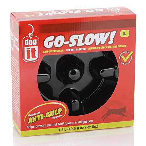 Dogit go-Slow Anti-Gulp Perro Cuenco