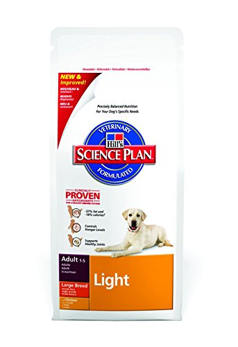 Hill's Canine Adult Large Breed Light Chicken Comida para Perros - 12000 gr