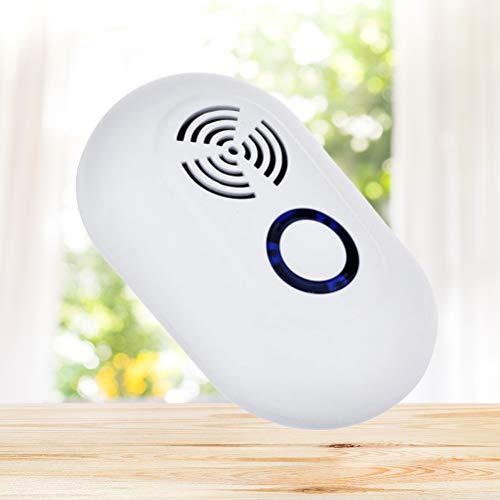 LIOOBO Ultrasonic Pest Repeller, 2019 Upgraded 1 PC Ultrasonic Pest Control Reject Devices Electronic Plug In Repellent Defender Home Indoor for Rat Mosquito Mice Spider Ant Roaches Bugs Flea Insect