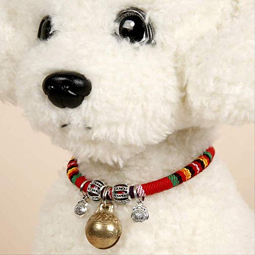 Nobrand - Campana para perro o mascota, para perros de peluche, collar especial para perros pequeños y medianos