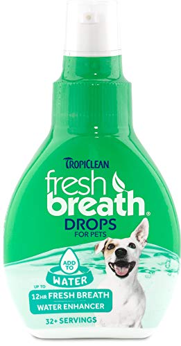 TROPICLEAN Fresh Breath, Gotas Frescas para Animales