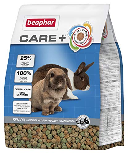 Beaphar - Care+ Conejo Senior, 1.5 kg