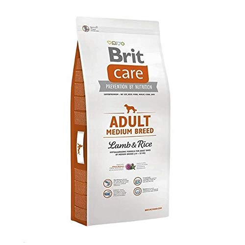 Brit Care Adult Medium Breed Lamb & Rice Comida para Perros - 3000 gr