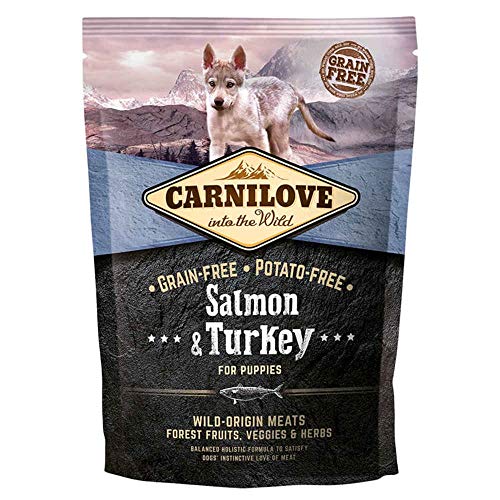 Carnilove 508839 Cachorro Salmon, Pavo 1,5 kg - Comida Seca para Perros (Cachorro, Salmon, Pavo, 1,5 kg)