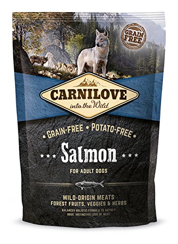Carnilove 508914 Adulto Salmon 1,5 kg - Comida Seca para Perros (Adulto, Salmon, 1,5 kg)