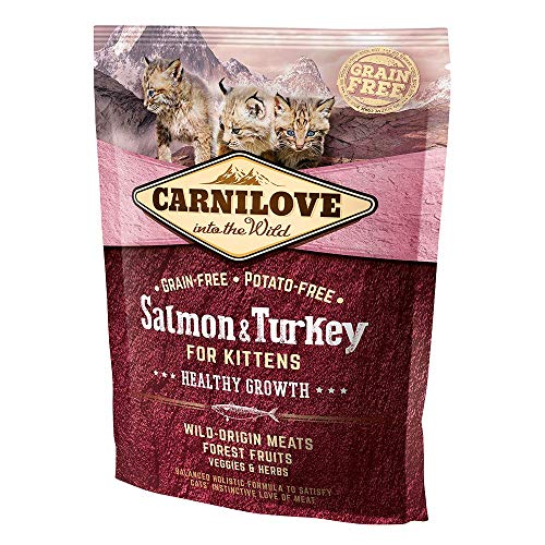 Carnilove Carnilove Salmon & Turkey Kitten Growth Comida Deshidratada Para Gato 400 Kg - 400 gr